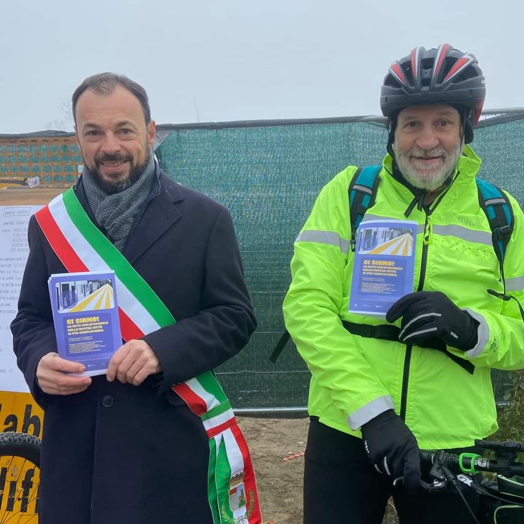 Un simbolico "battesimo" per il nostro futuro a due ruote!